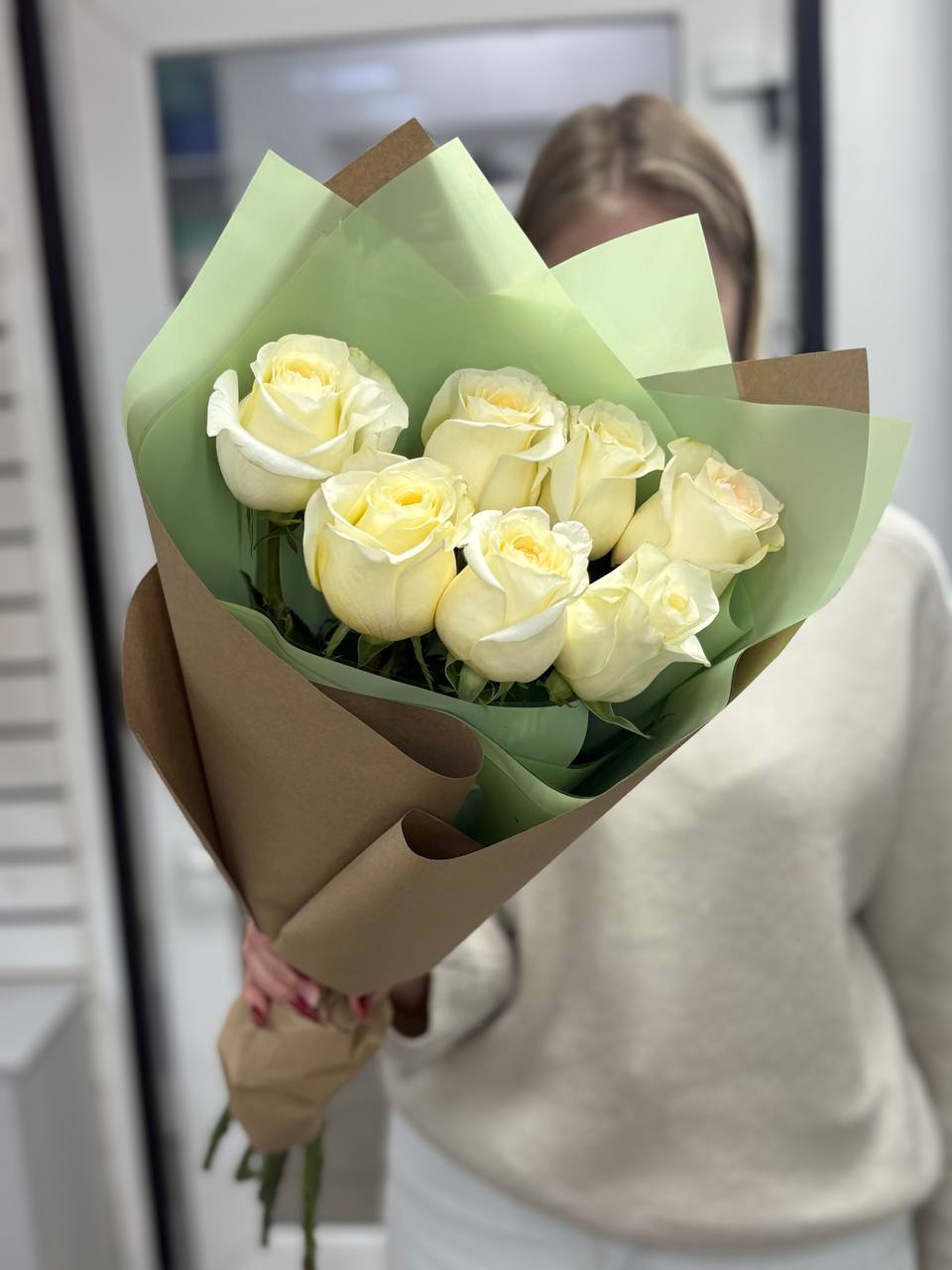 Букет 7 роз Эквадор