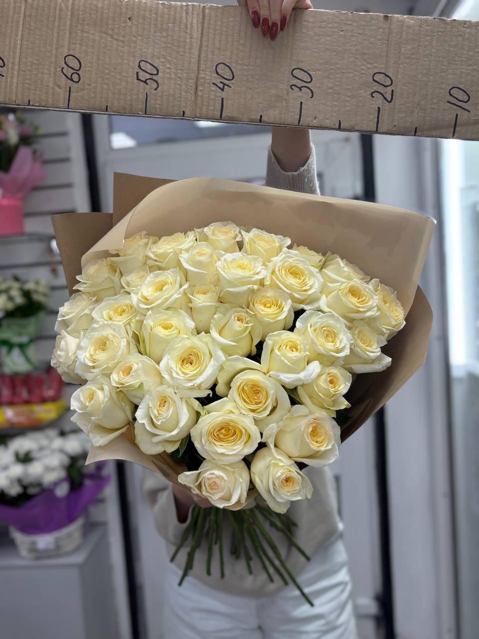 Букет 35 роз Эквадор