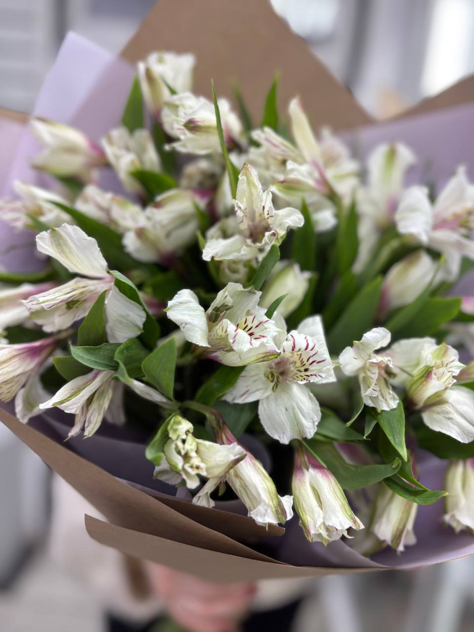 Букет из альстромерий