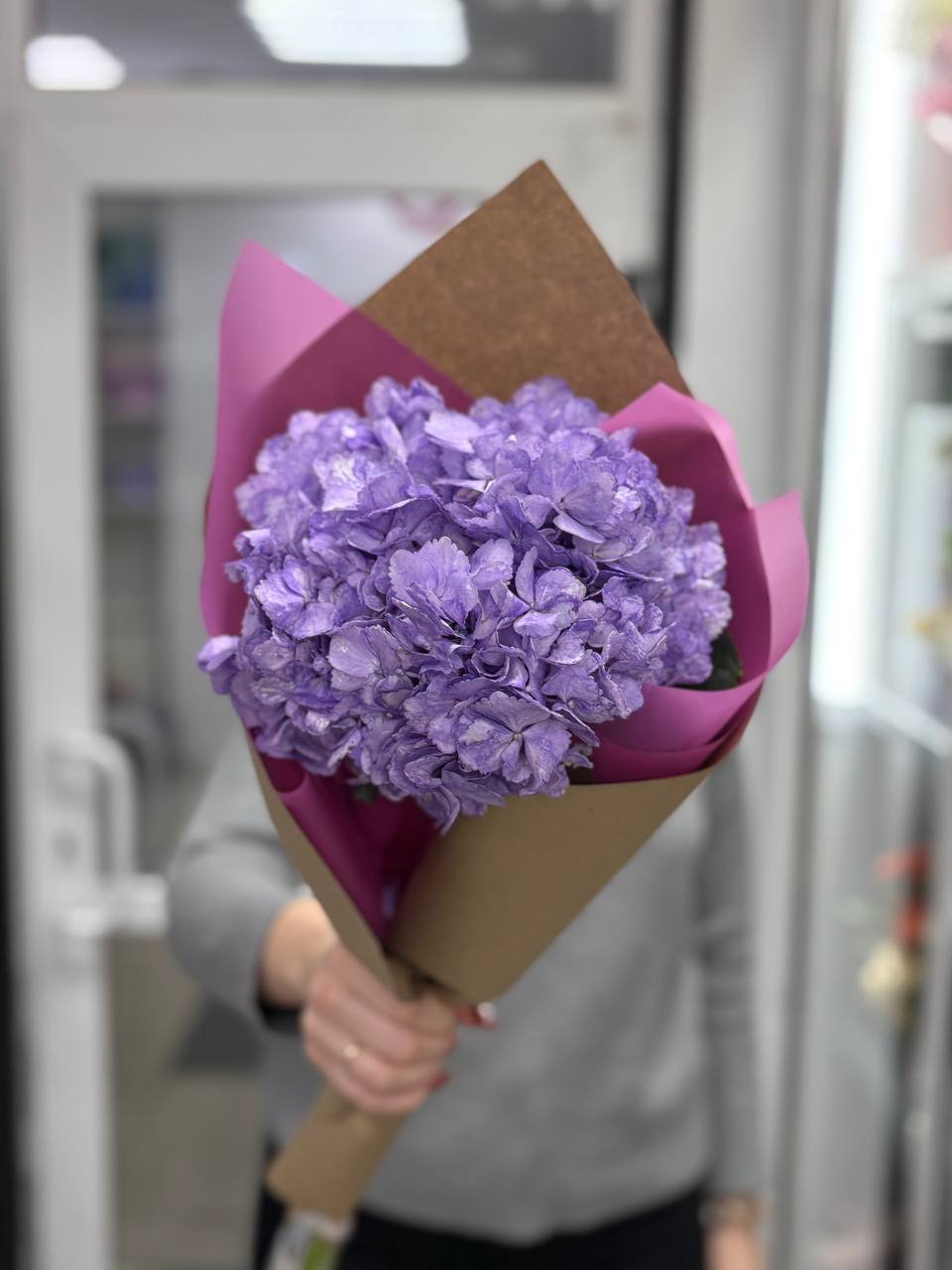 Букет из 1ой гортензии