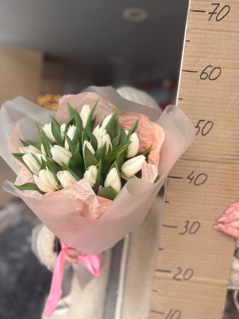 25 тюльпанов в букете