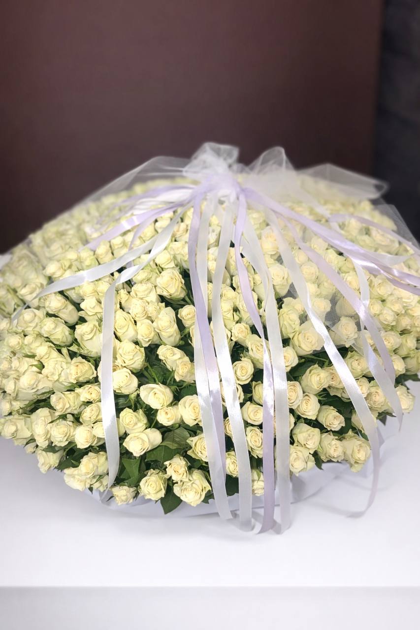 501 Роза в корзине