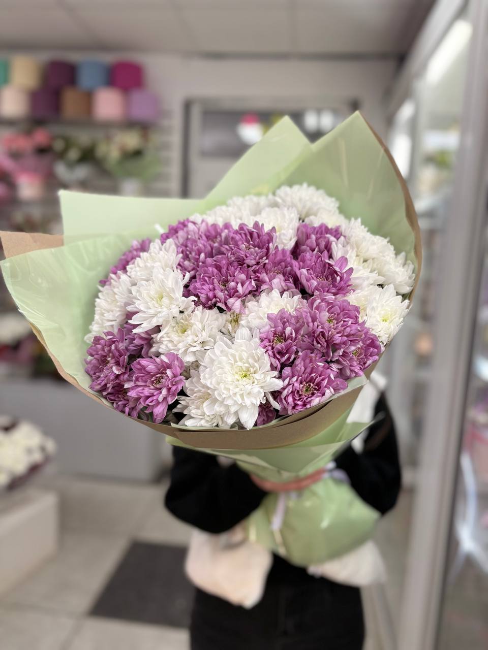 Букет хризантем