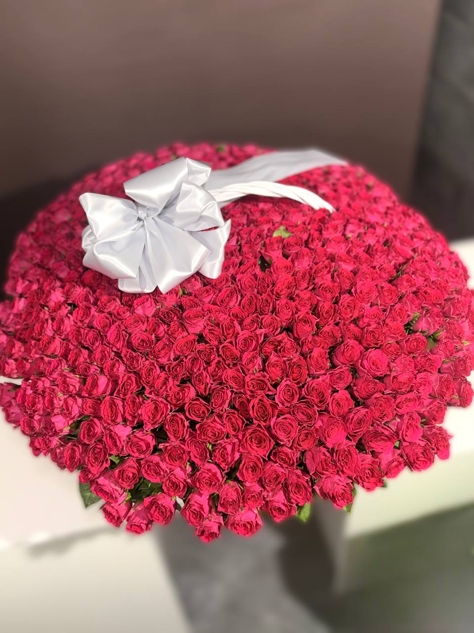 501 Роза в корзине