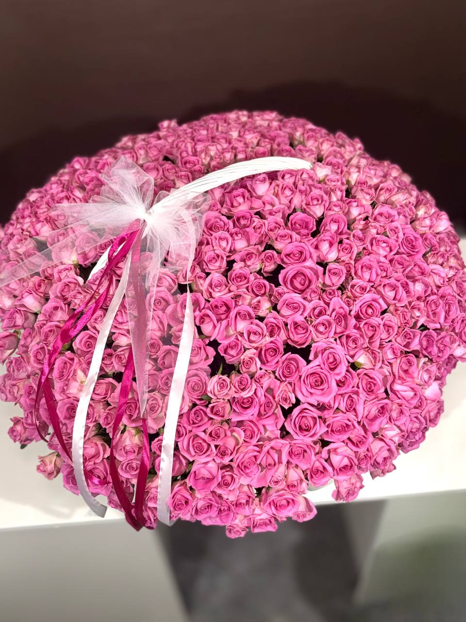 501 Роза в корзине