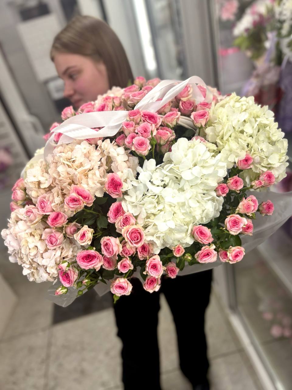 Композиция в корзине