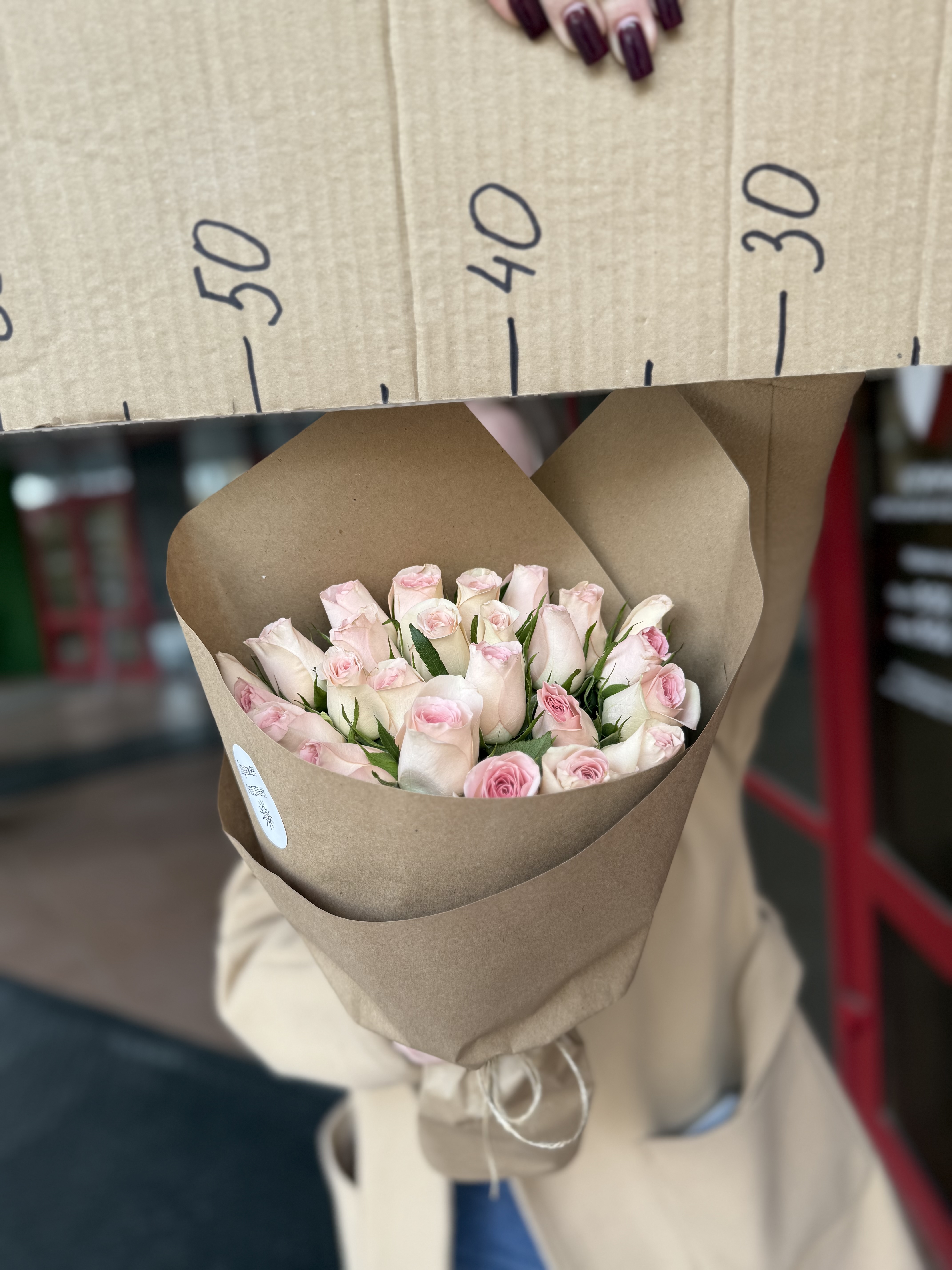 Букет 25 роз