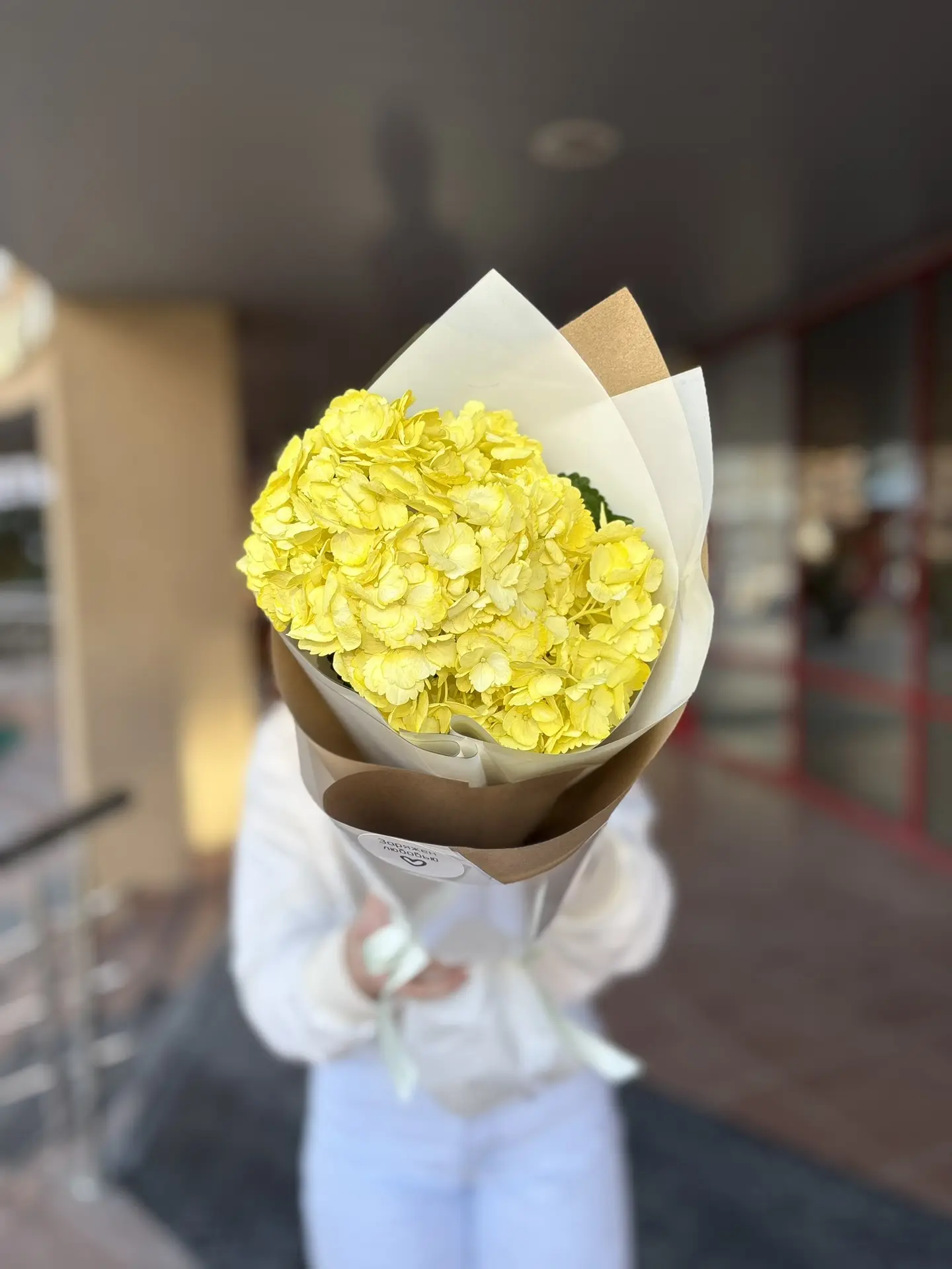 Букет из 1 гортензии