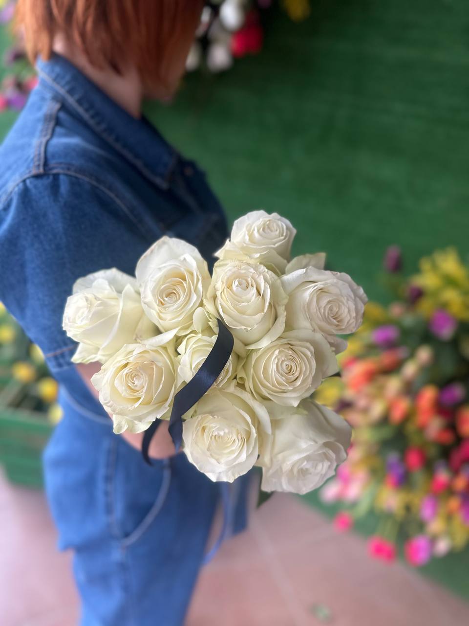 10 роз Эквадор 60 см