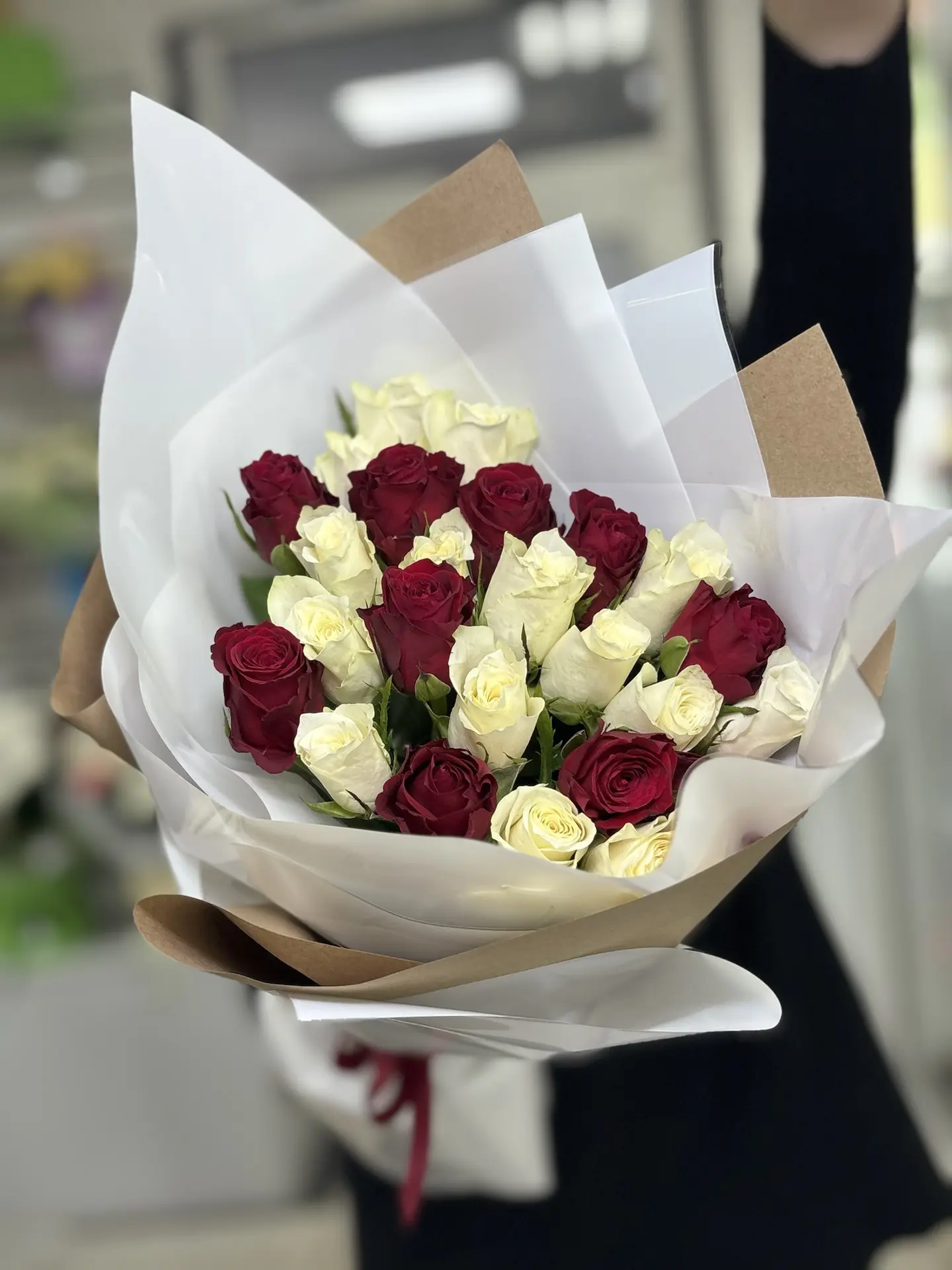 Букет 25 роз