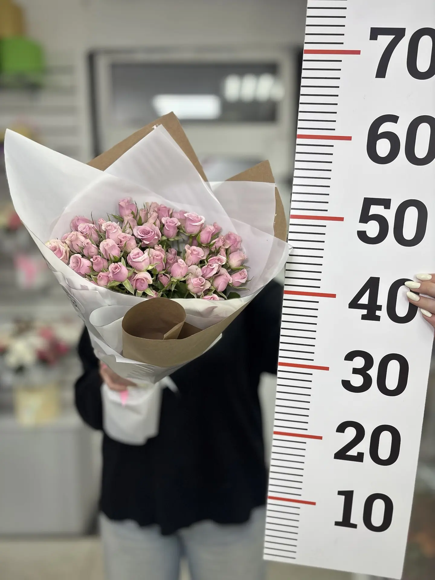 Букет кустовых роз