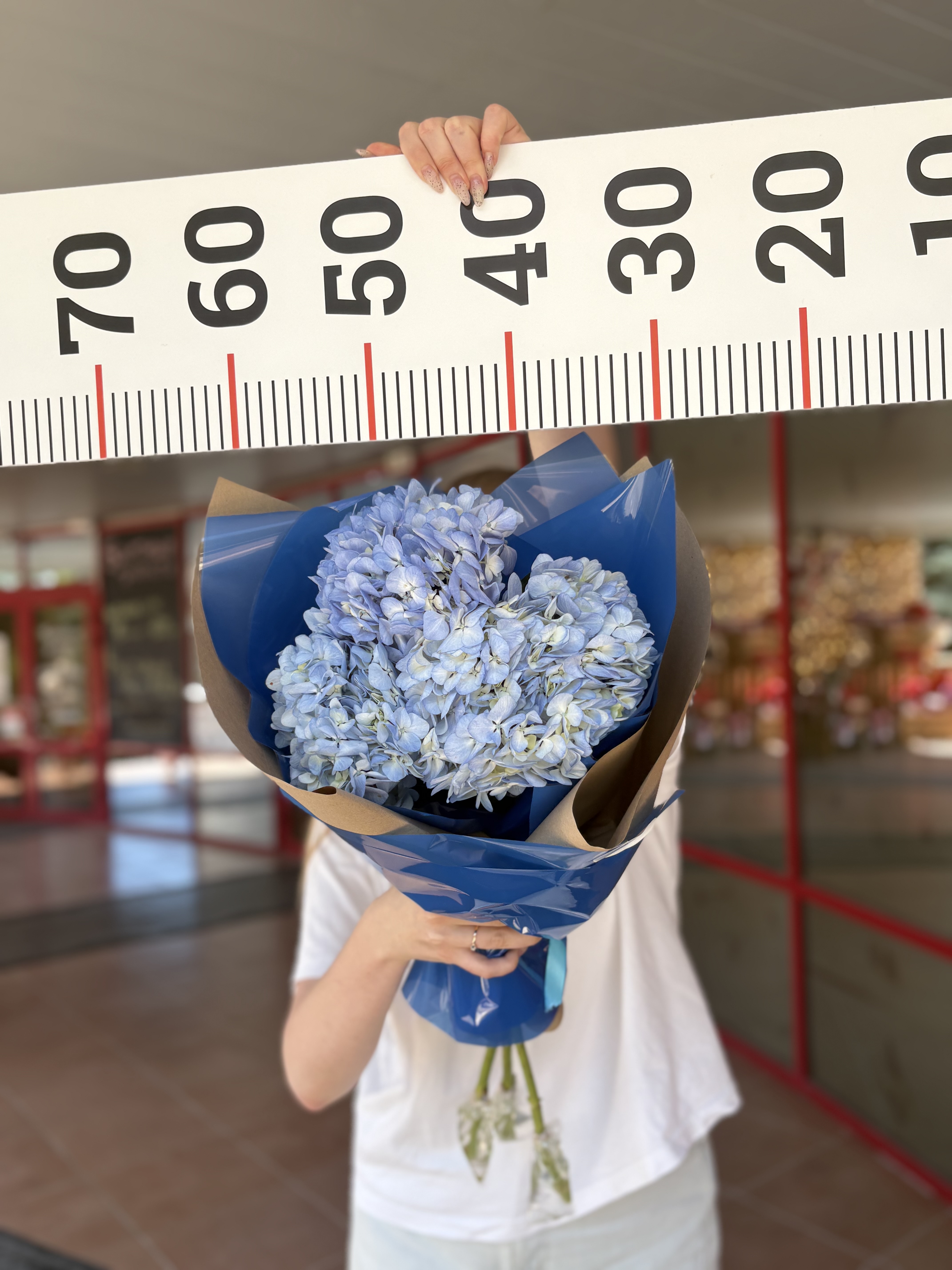 Букет из 3х гортензий