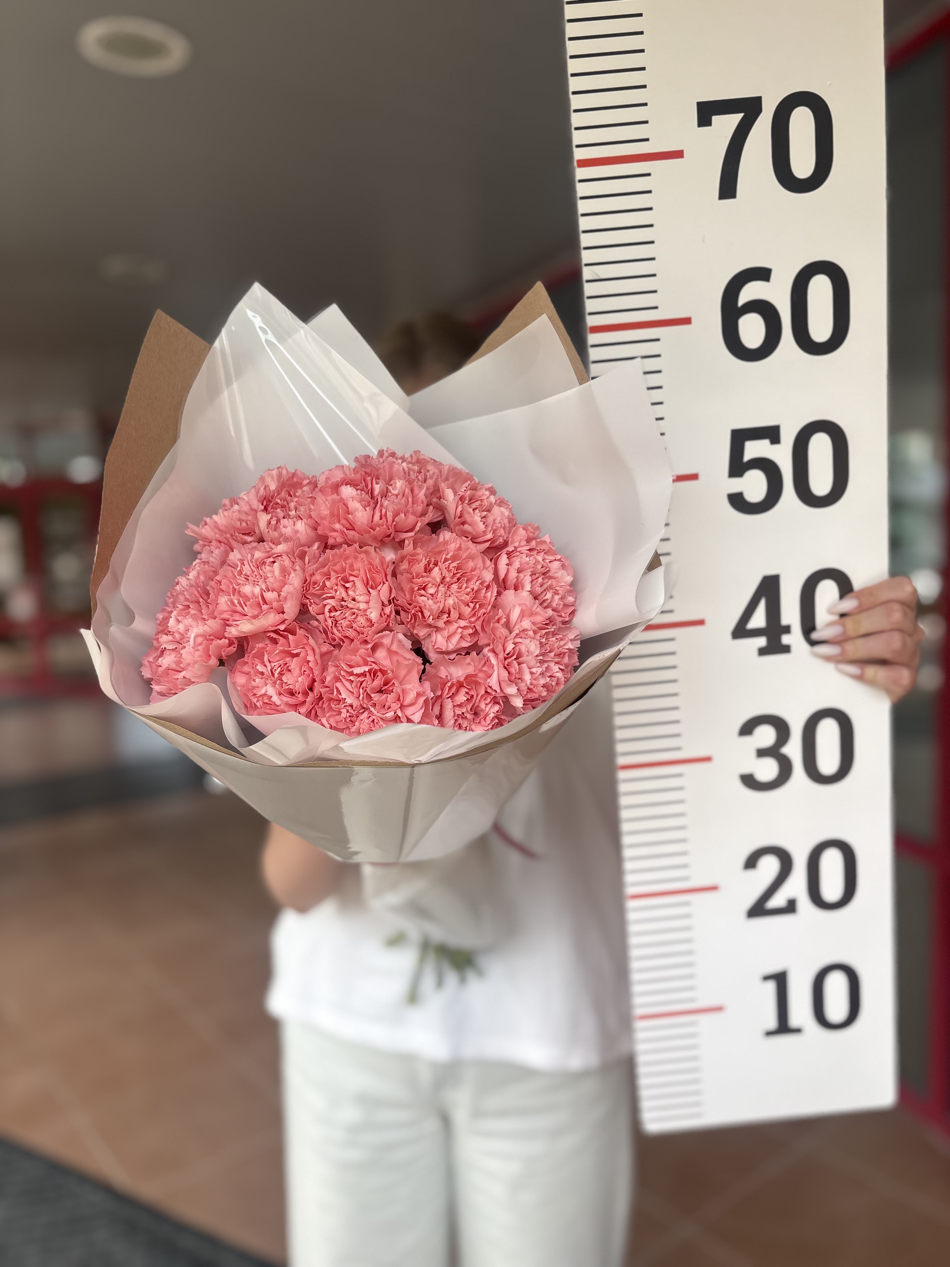 Букет 15 диантусов