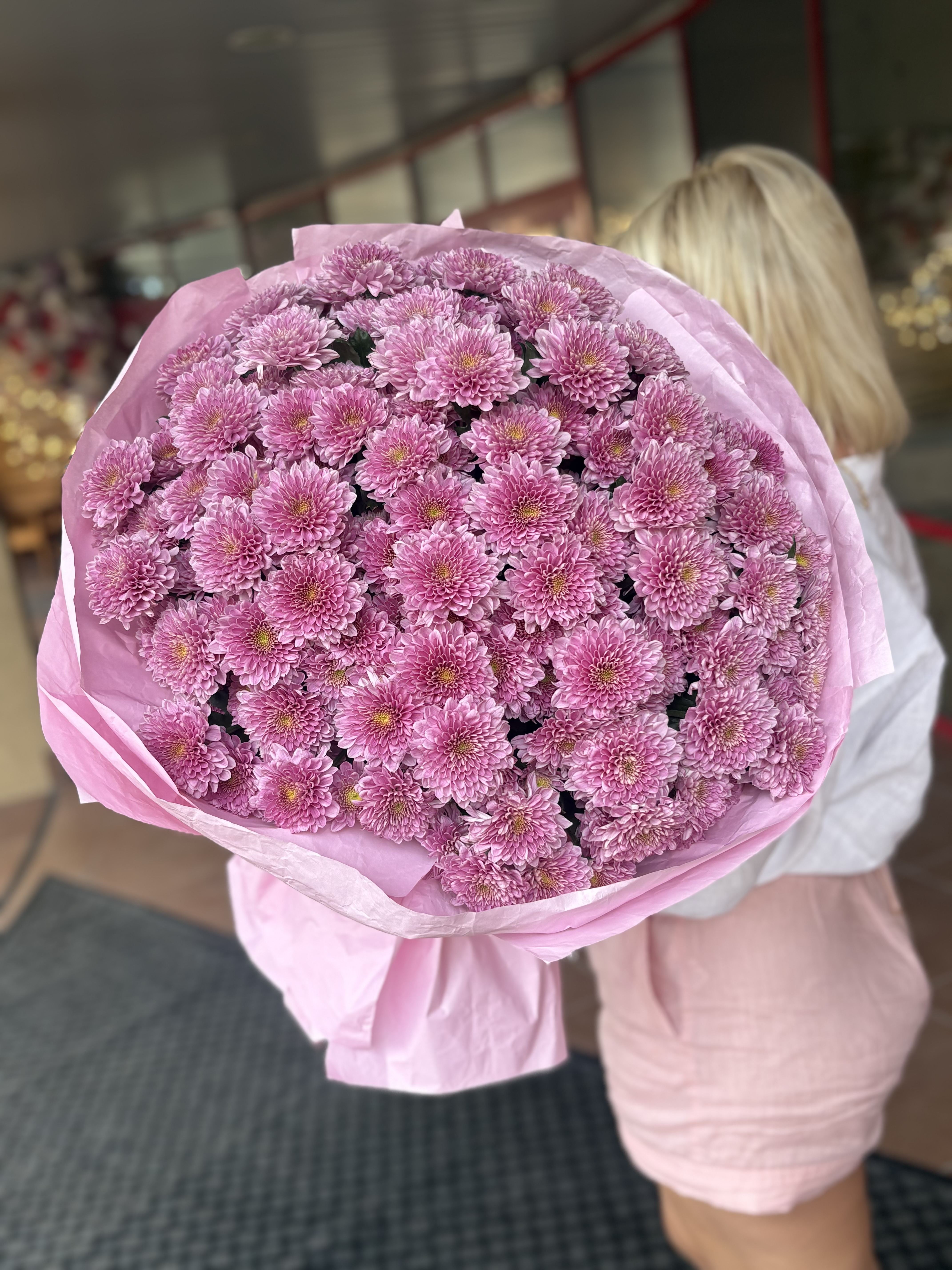 Букет хризантем
