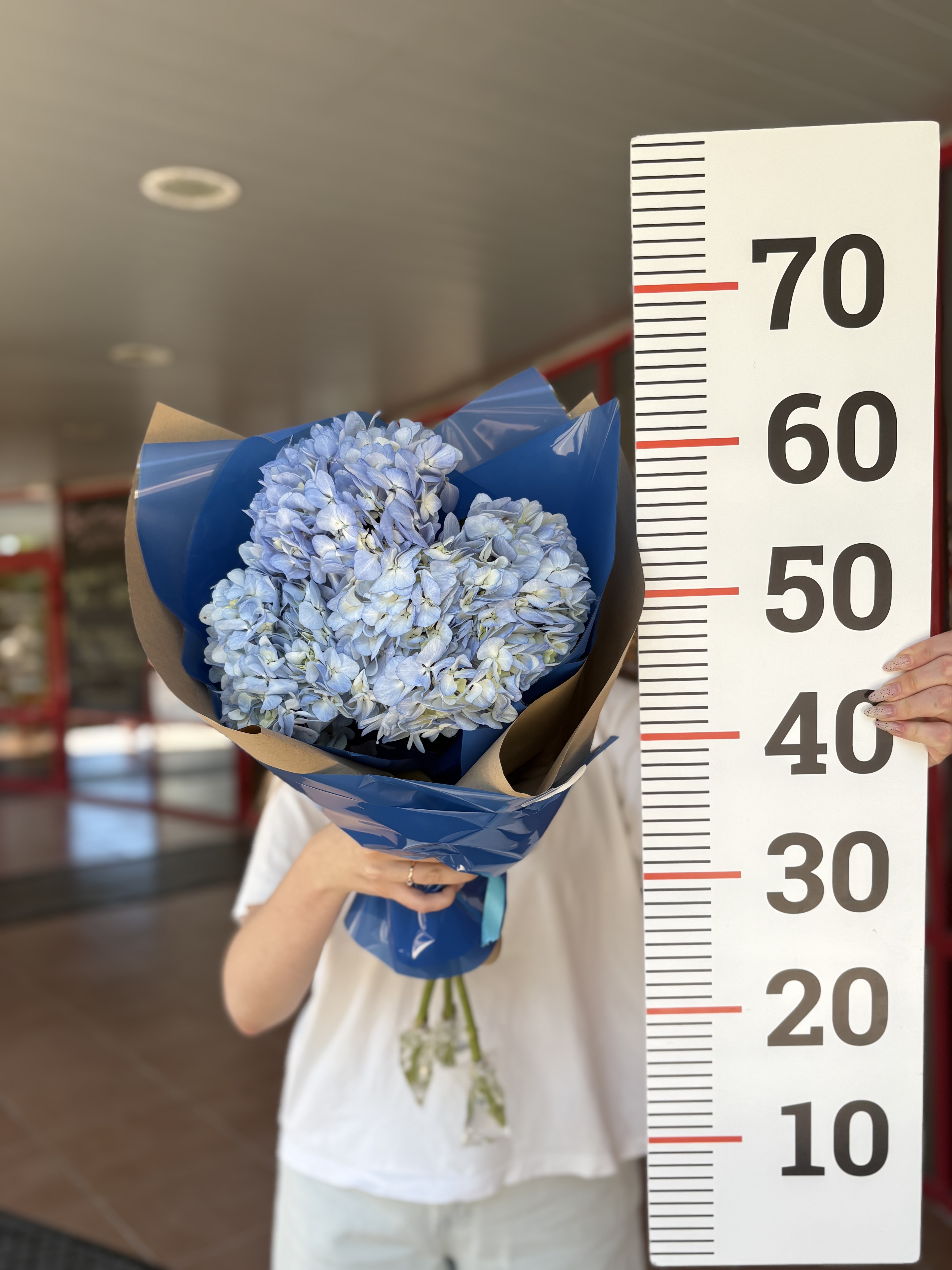 Букет из 3х гортензий