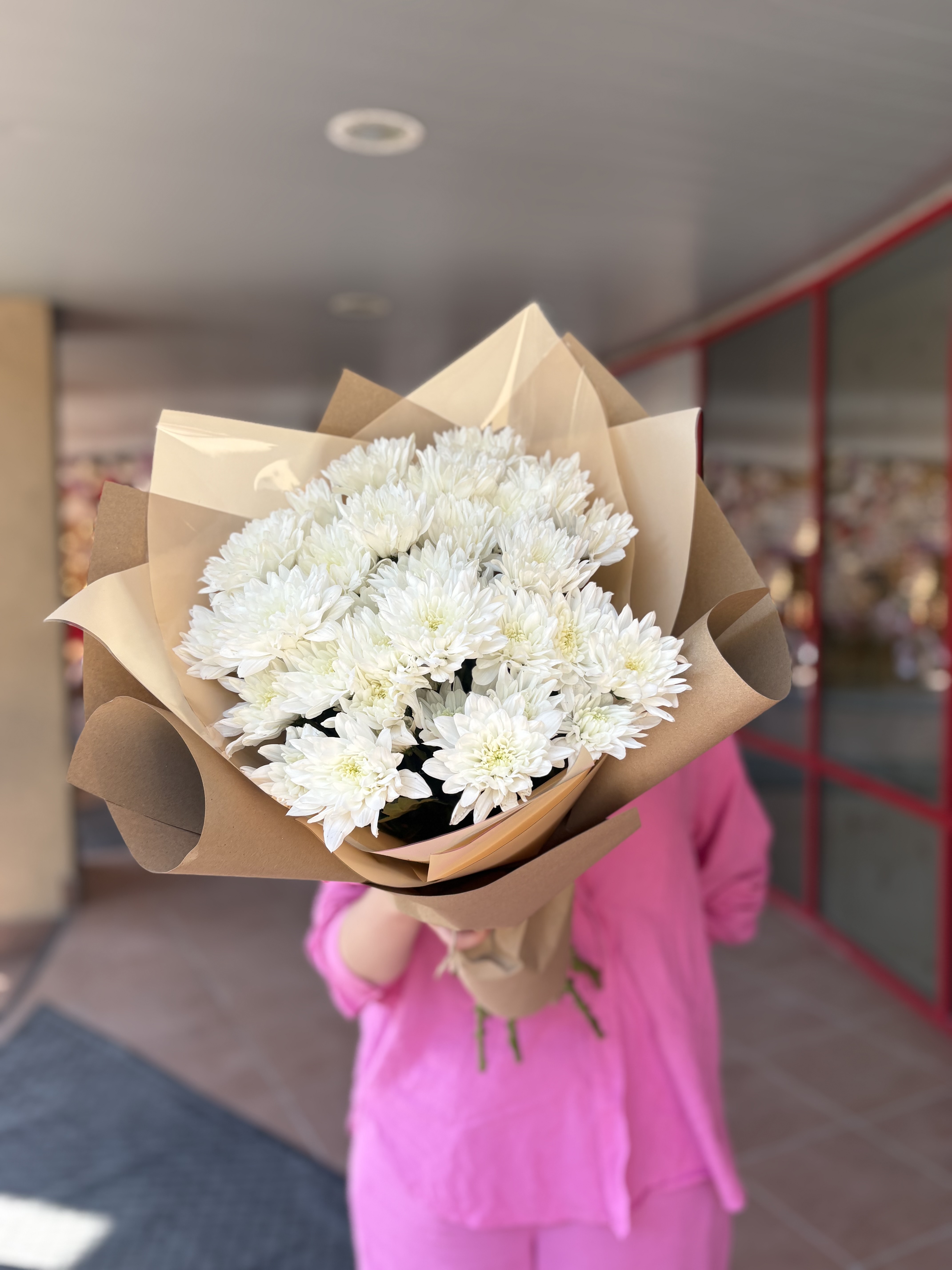 Букет хризантем