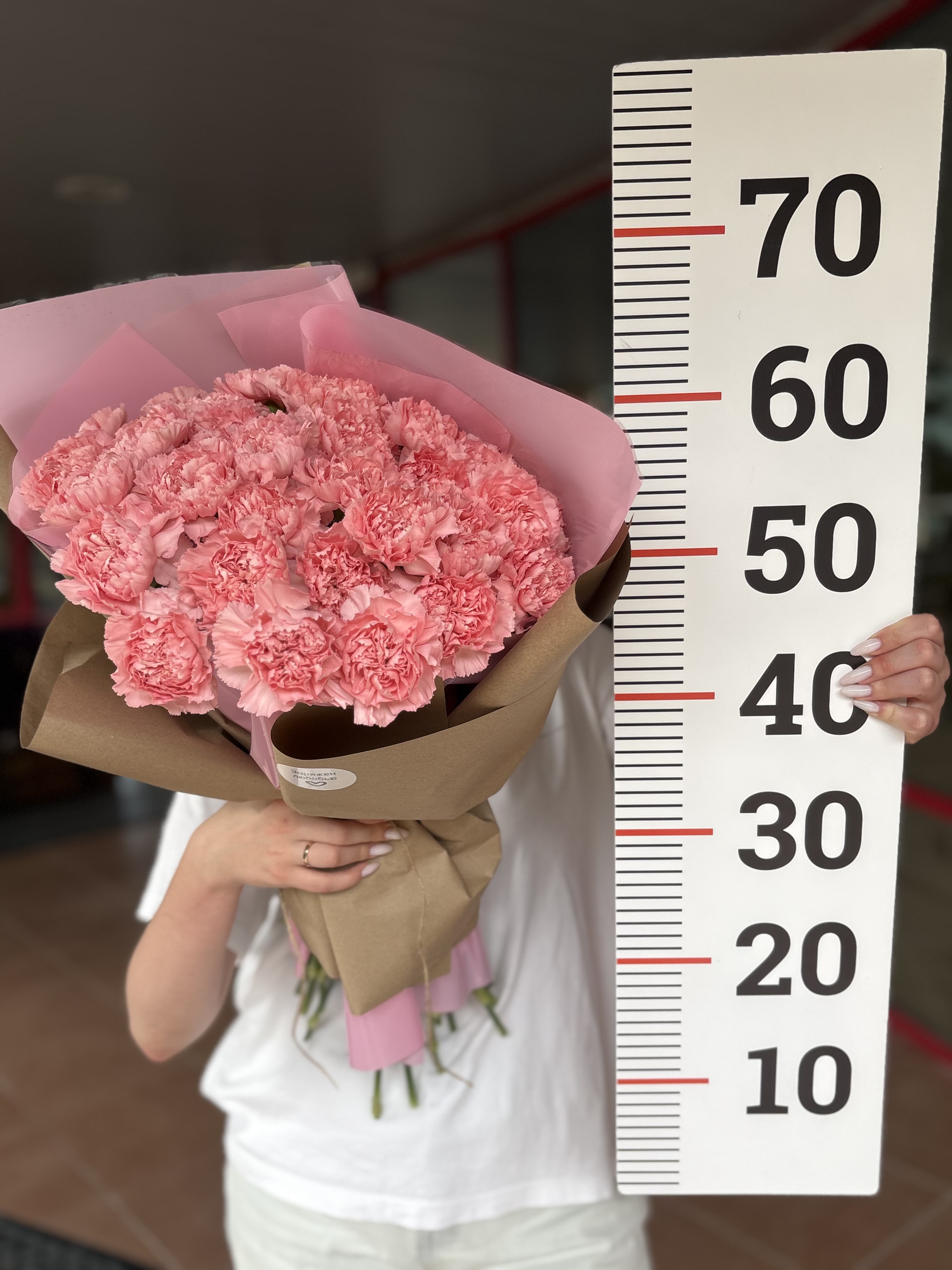 Букет 51 диантус