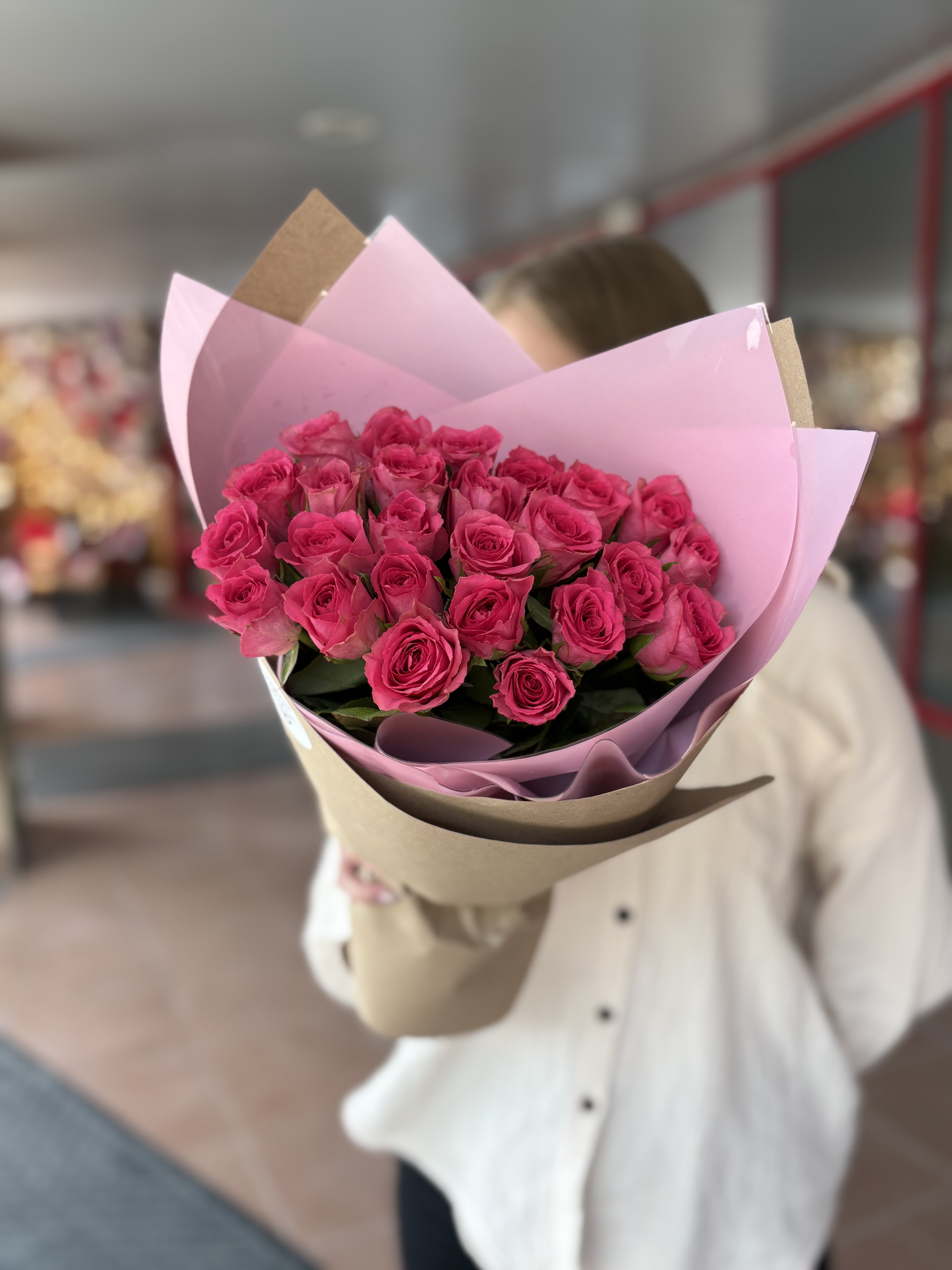 Букет 25 роз