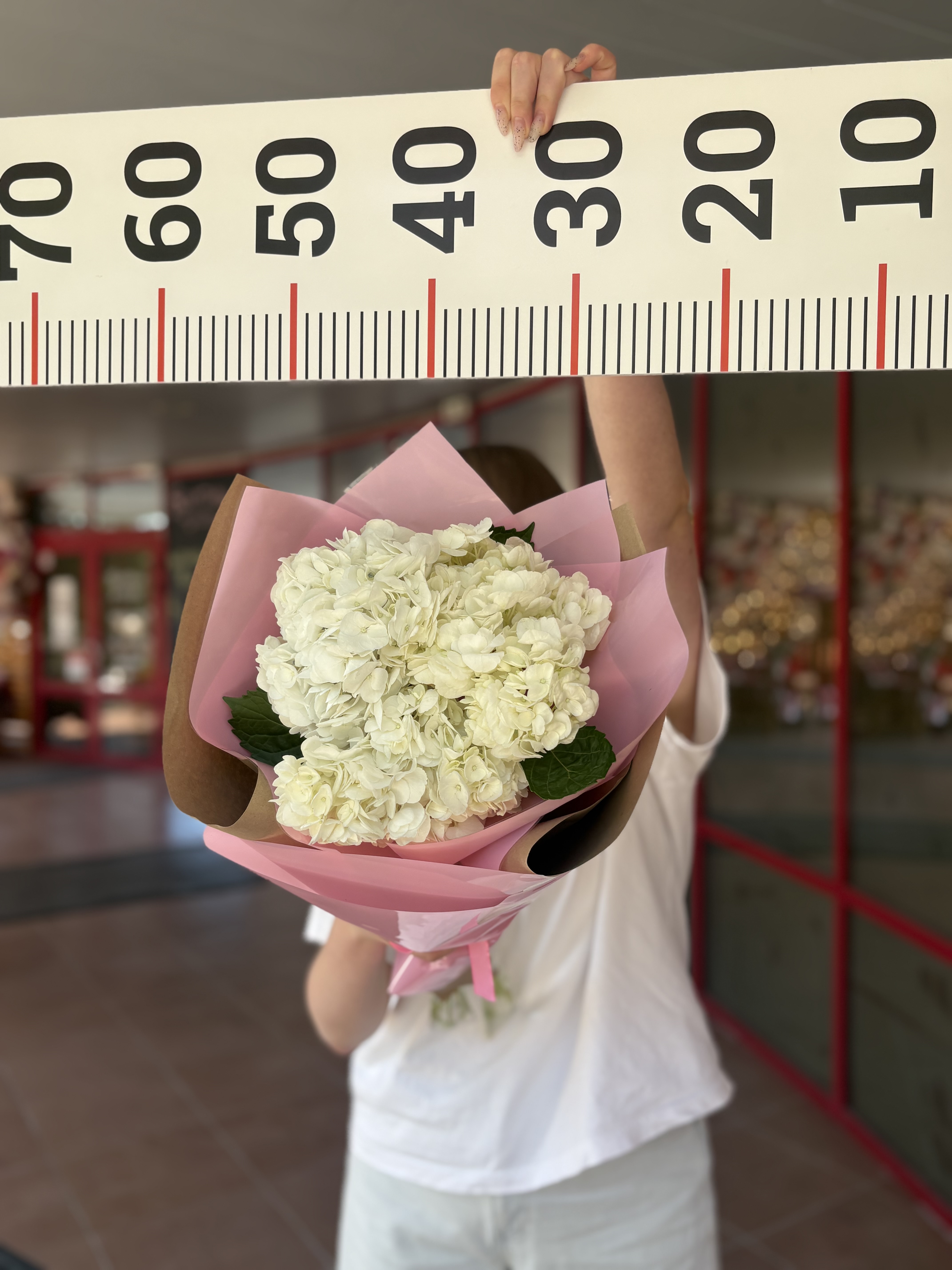 Букет из 3х гортензий