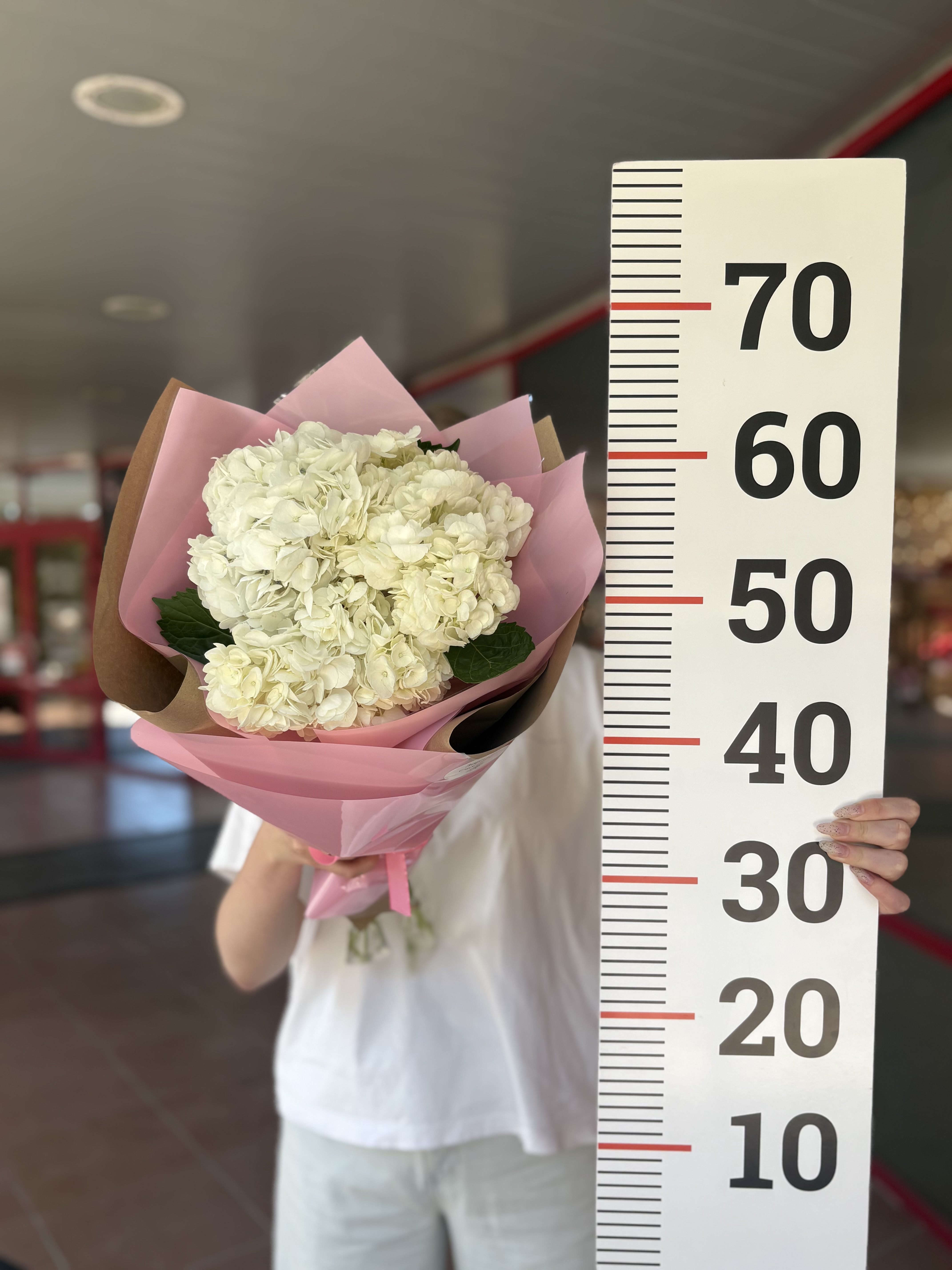 Букет из 3х гортензий