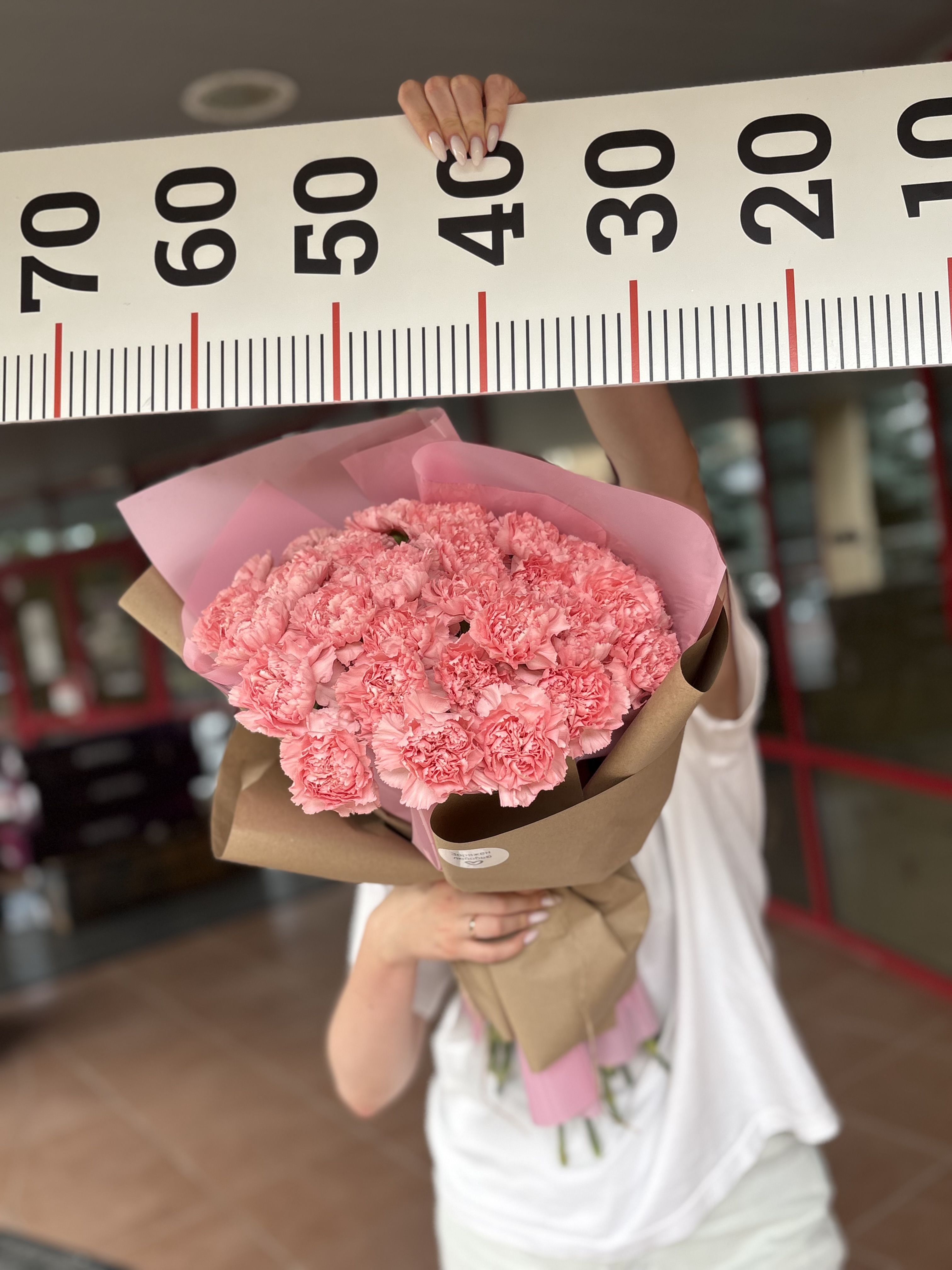Букет 51 диантус