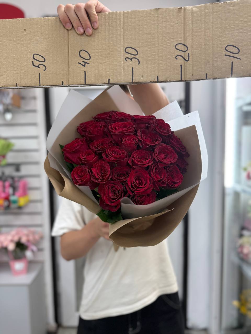 Букет 23 розы