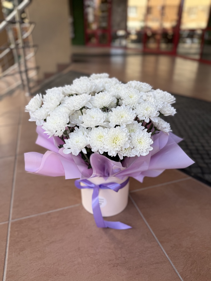 Коробка хризантем