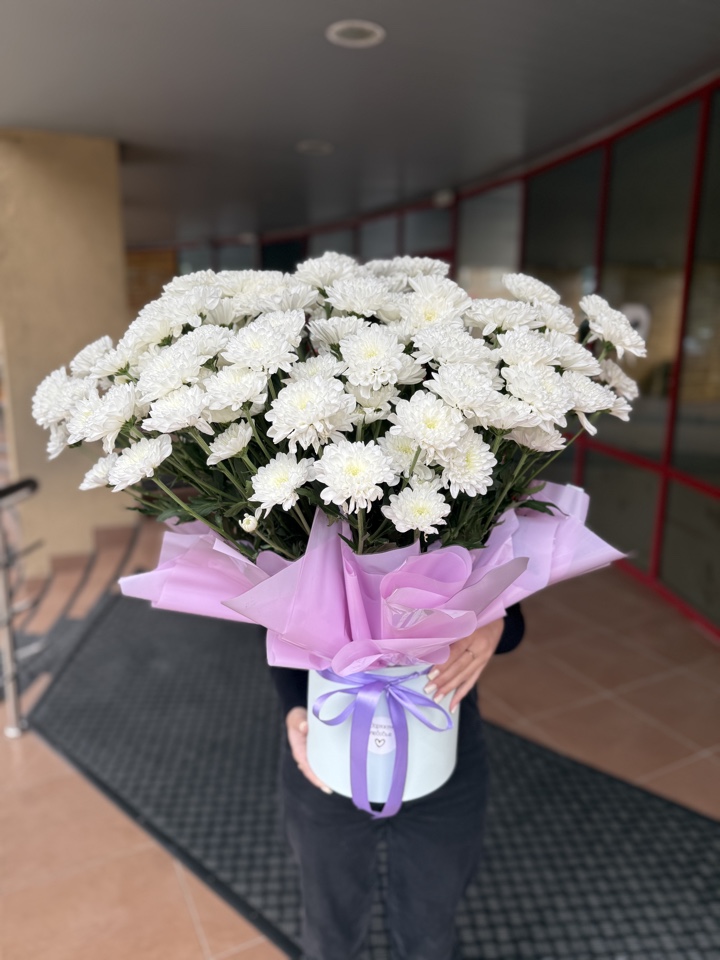 Коробка хризантем