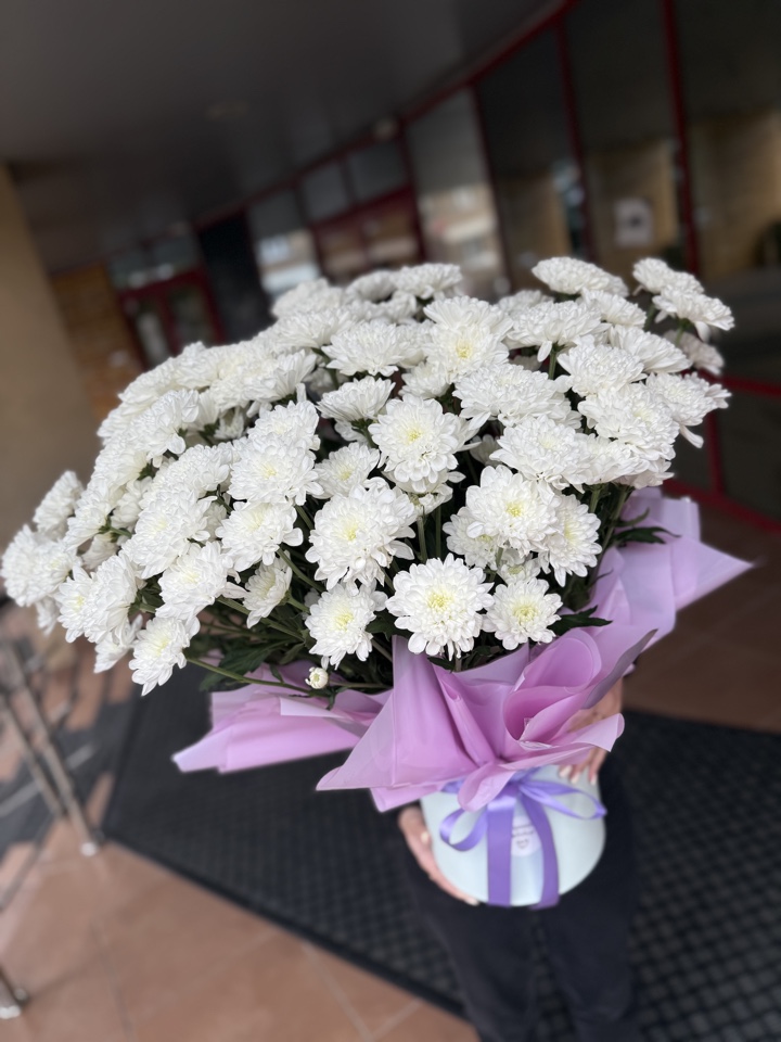 Коробка хризантем