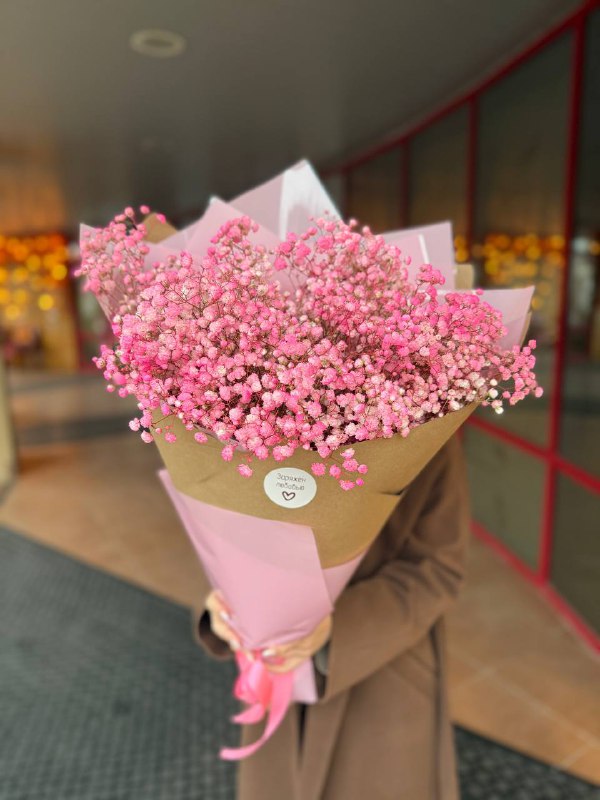 Букет гипсофил