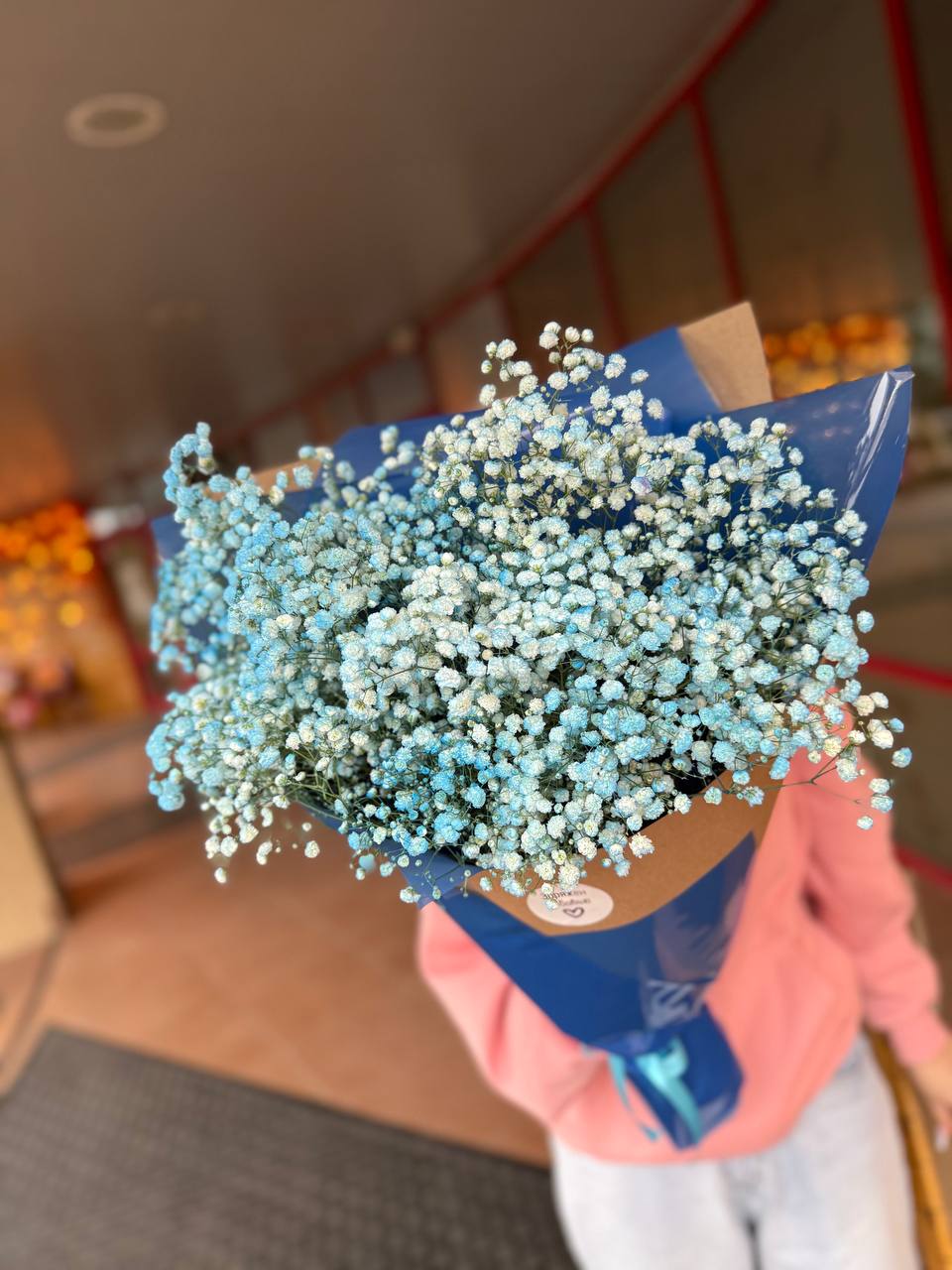 Букет  гипсофил