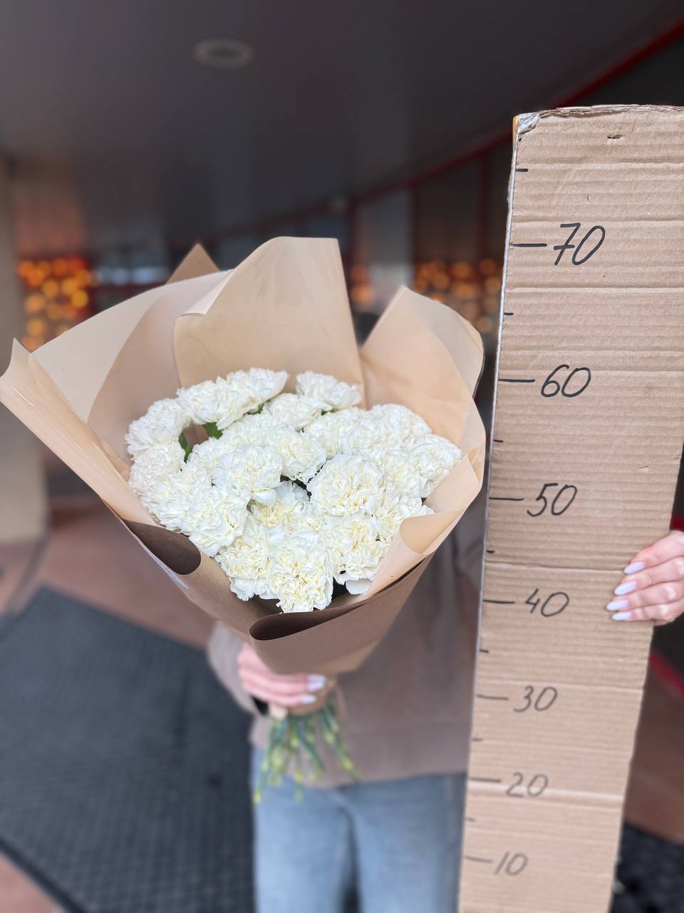 Букет 25 диантусов