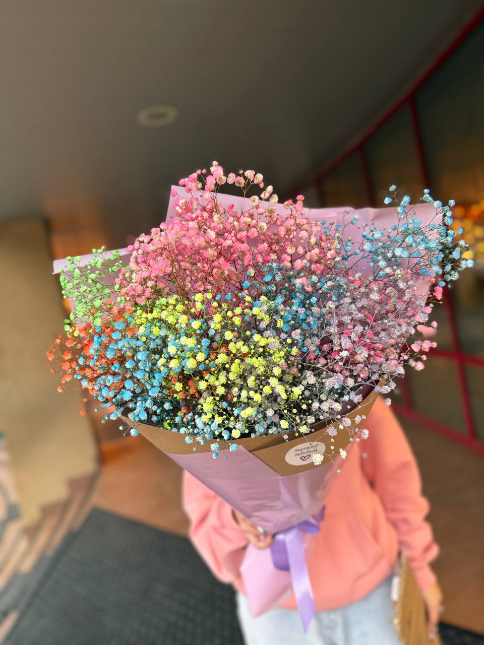 Букет гипсофил