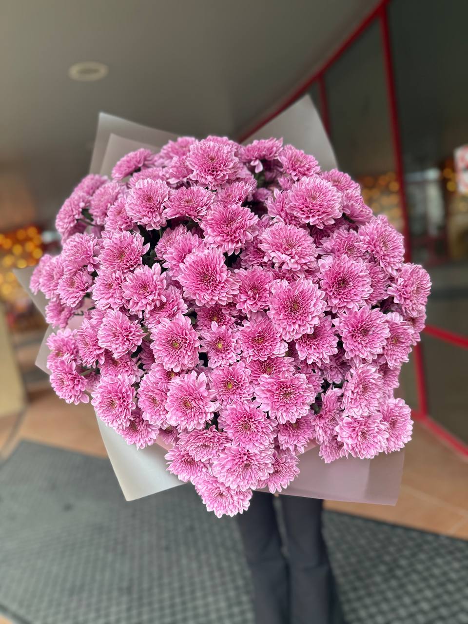 Букет хризантем