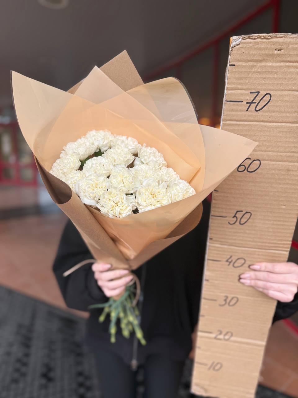 Букет 15 диантусов