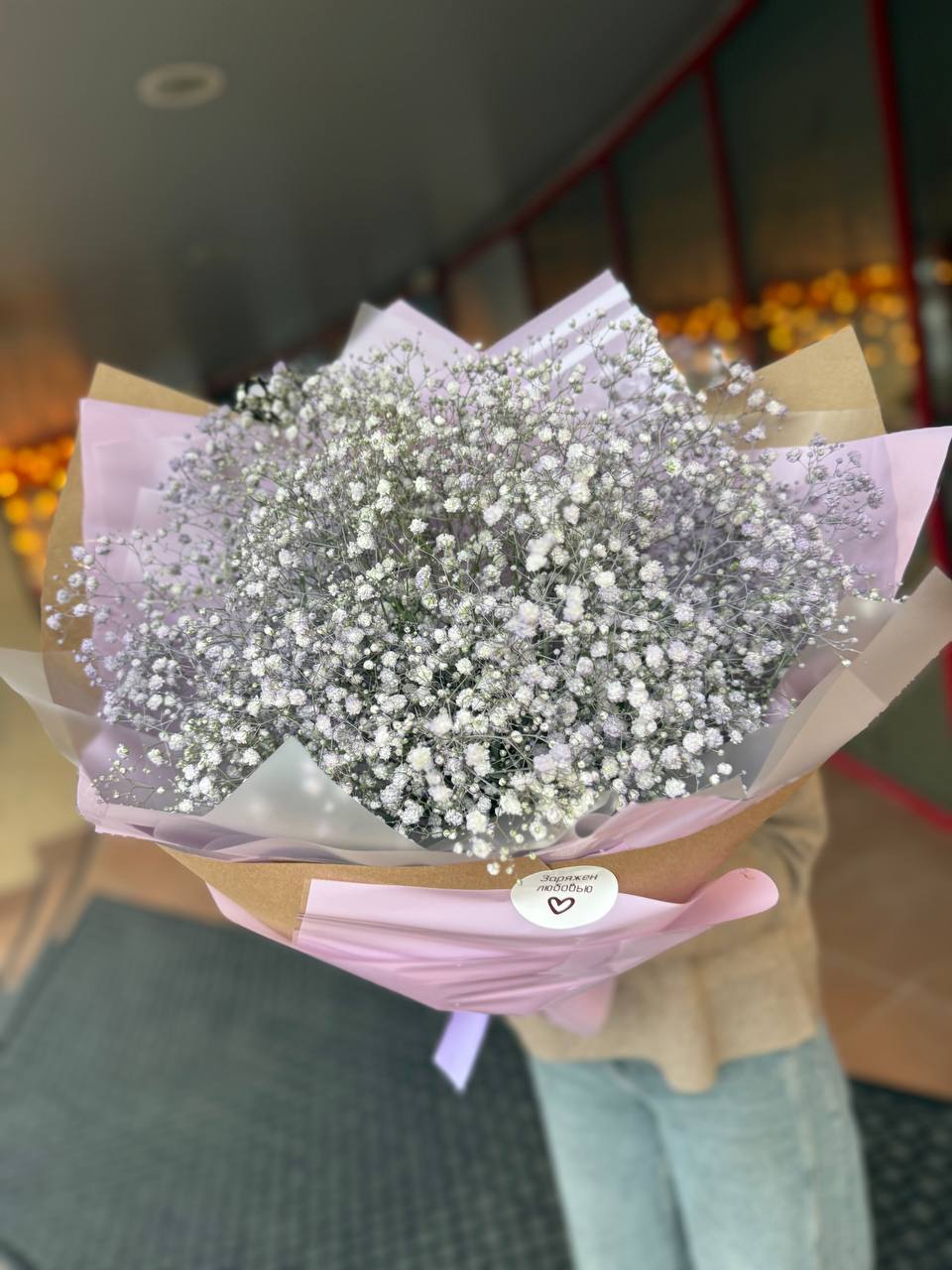 Букет гипсофил