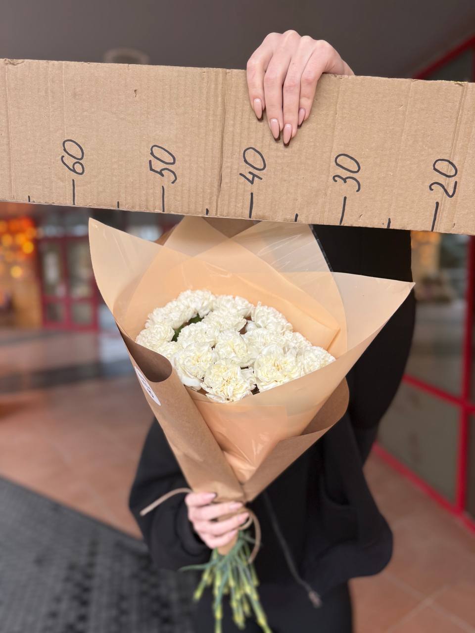 Букет 15 диантусов