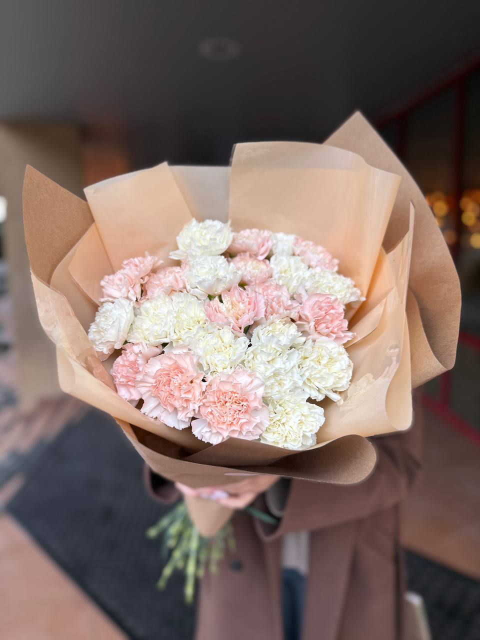 Букет 25 диантусов