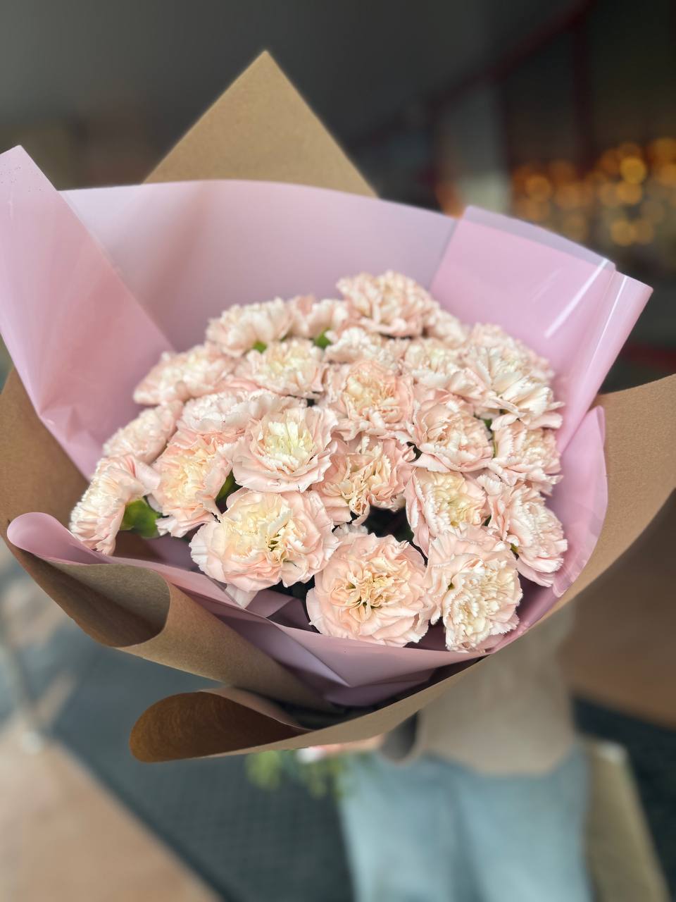 Букет 25 диантусов