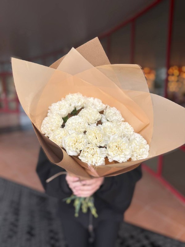 Букет 15 диантусов