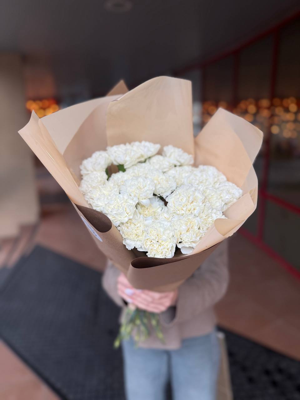 Букет 25 диантусов