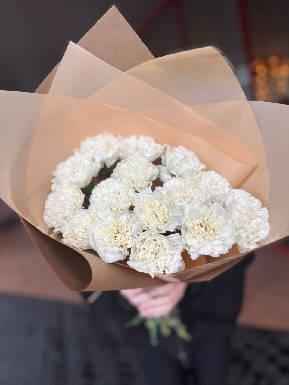 Букет 15 диантусов