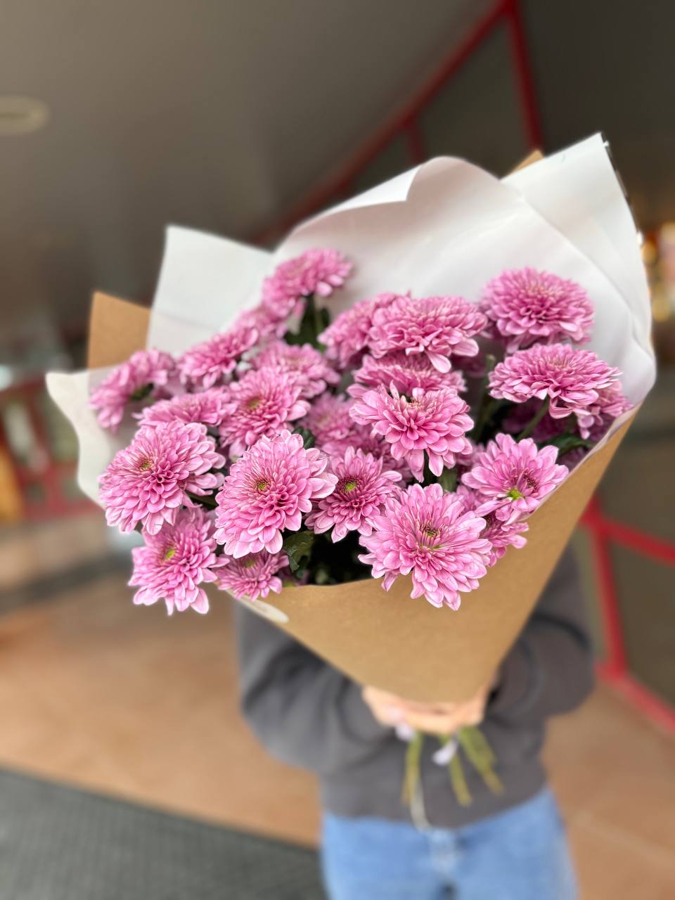 Букет хризантем