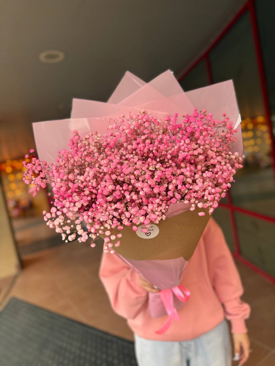 Букет гипсофил