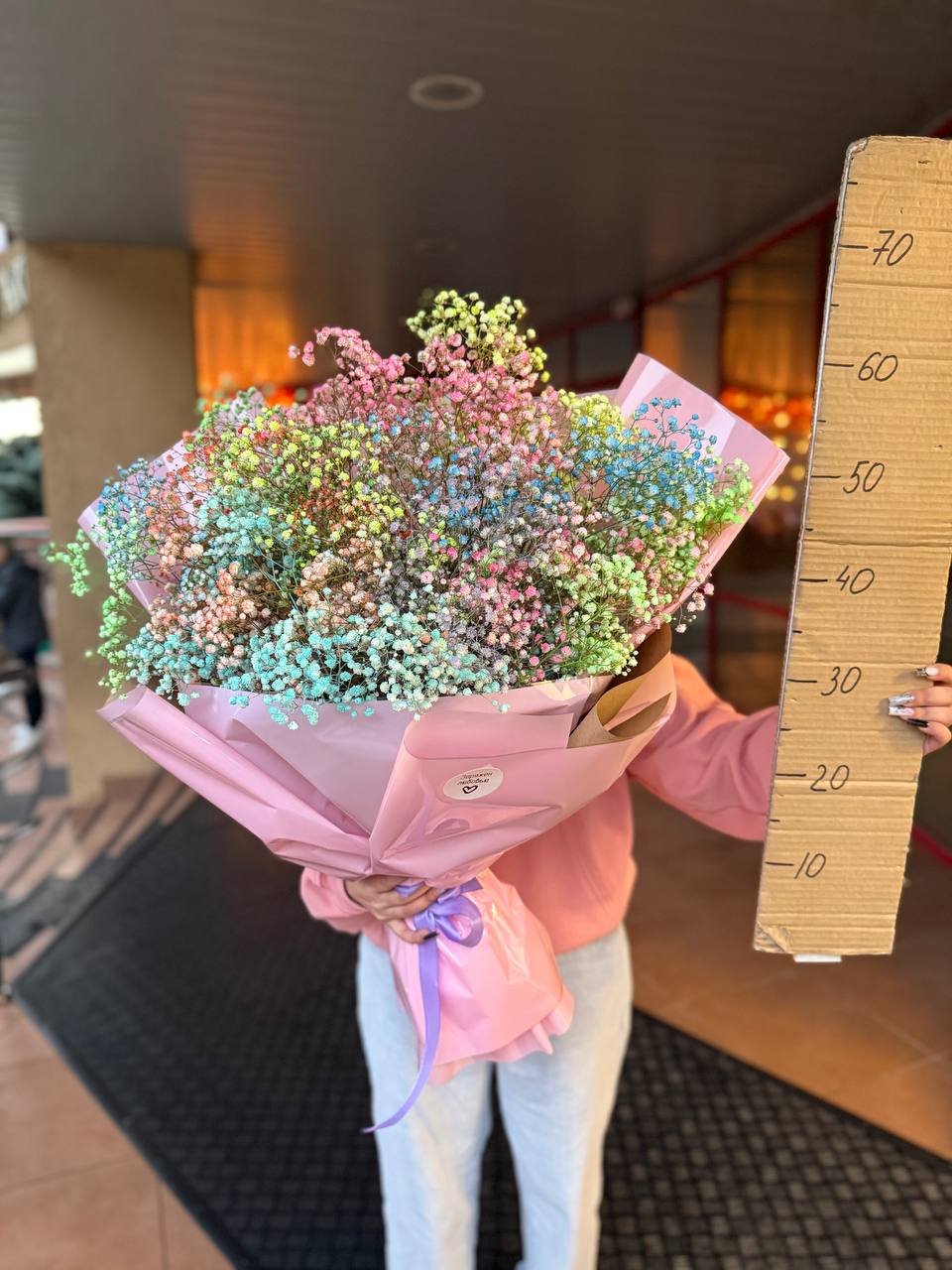 Букет гипсофил