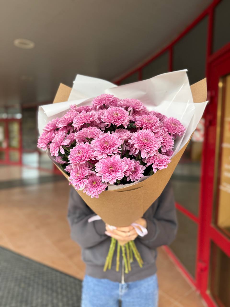 Букет хризантем