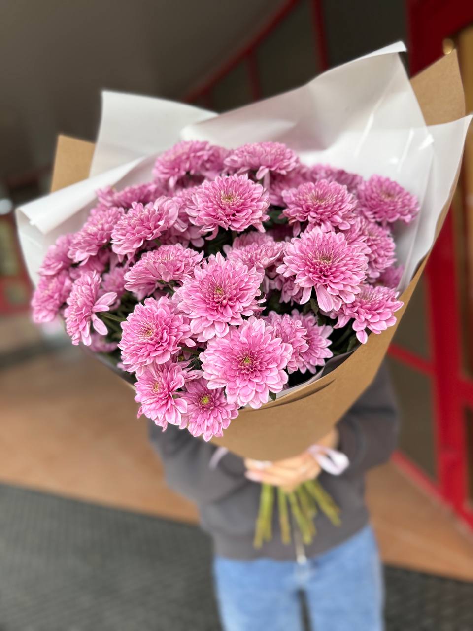 Букет хризантем