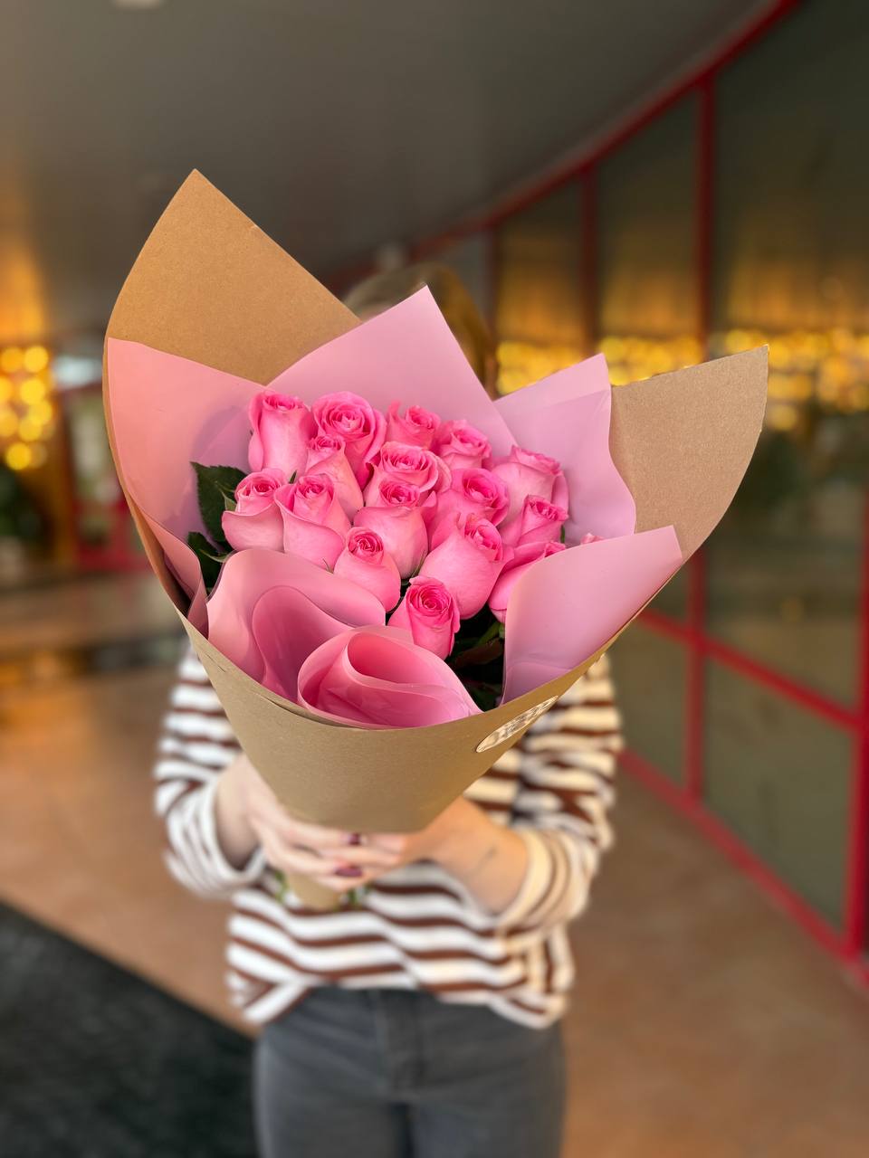 Букет 17 роз