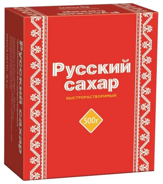 Сахар белый кусковой Русский 500г