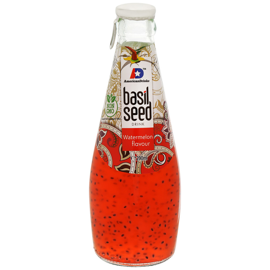 Напиток Basil Seed сокосодержащий со вкусом арбуза 290г